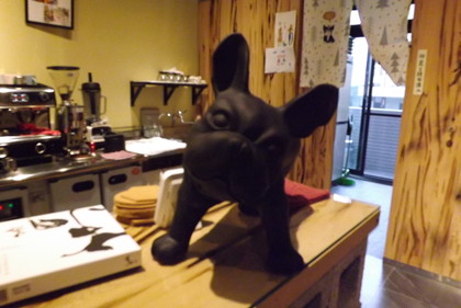 わんわんのオブジェ